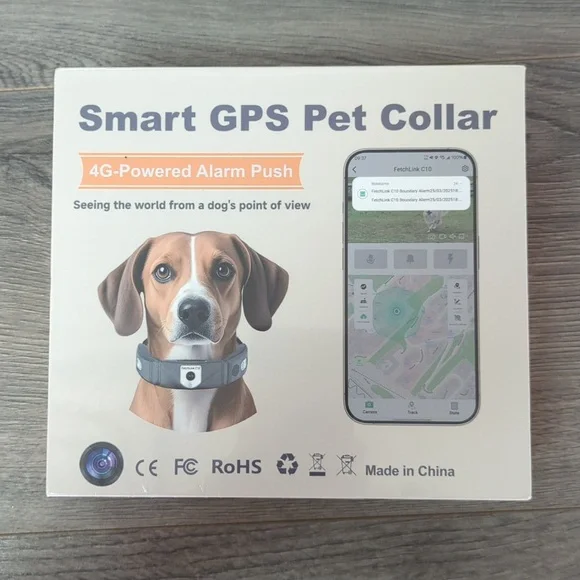 FetchLink C10 Smart GPS Pet Collar